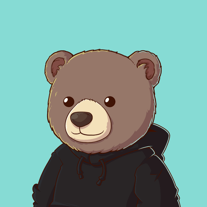 Fuzzies HQ bear — Hoodie